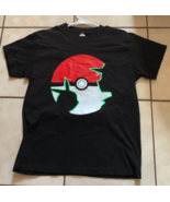 Pokemon Pokeball Pikachu &amp; Ash S Double Sided T Shirt - $14.85