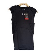 Under Armour Mens Gameday Armour Pro 5-Pad Top Size M Black Compression ... - $47.70