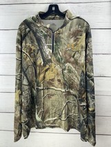 Under Armour Realtree Mens X-Large Long Sleeve 1/4 Zip Lightweight Hunti... - $20.57