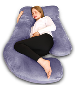 Pregnancy Pillow, U Shaped Full Body Maternity Pillow 58 Inch, Pregnant ... - $755.21 MXN