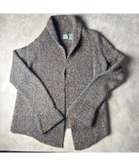 HWL Women’s Open Collar Knit Cardigan M Multicolor Wool Blend Alpaca - $11.98