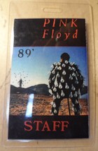  PINK FLOYD 1989 Staff ACCESS PASS Plasticized Delicate Sound Of Thunder NM - $18.75