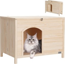 Large Cat Litter Box Furniture Hidden,No Tools Required Assembly,Cat Washroom Fu - $168.99