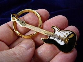 (M-221-C) One of 4 colors Fender STRATOCASTER Electric Guitar JEWELRY KE... - £17.06 GBP