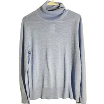 J.Crew Women&#39;s XL Periwinkle Blue Turtleneck Sweater - $541.44 MXN