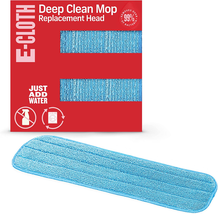 E-Cloth Deep Clean Mop Head, Microfiber Mop Head Replacement for Floor Cleaning, - £15.15 GBP