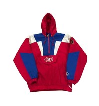 Vintage 90&#39;s Starter Montreal Canadiens NHL Pullover Puffer Jacket Red Men&#39;s XL - $149.99