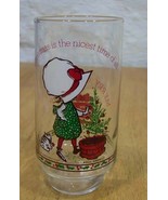 VINTAGE HOLLY HOBBIE MERRY CHRISTMAS NICEST TIME OF ALL COKE Coca-Cola G... - $25.10 CAD
