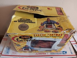 George Foreman Baby George Rotisserie White Electric Chicken Rotisserie Open Box - $79.19