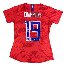 Alex Morgan Signé 2019/20 Nike USA Femmes Champions XL Football Jersey Bas - £193.38 GBP