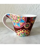 Villeroy &amp; Boch New Wave Caffe&#39; Carnaval Mug Cappuccino Cup Porcelain - ... - $71.20