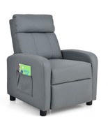 Ergonomic PU Leather Kids Recliner Lounge Sofa for 3-12 Age Group-Gray -... - €156,25 EUR
