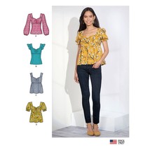 Simplicity Sewing Pattern 8880 Top Shirt Misses Size 14-22 - $8.99