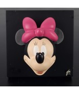 Extremely Rare! Vintage Minnie Mouse face by Jie Art. Walt Disney 3D wal... - $195.00