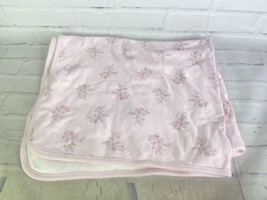 First Impressions Floral Flowers Pink Baby Girl Blanket Security Lovey C... - £35.51 GBP