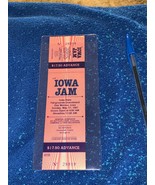 BON JOVI The Smithereens IOWA JAM UNUSED 1987 CONCERT TICKET Cinderella ... - $12.98