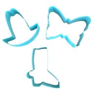 Pioneer Woman ~ Cookie Cutter Set ~ Cowboy Boot ~ Cowboy Hat ~ Butterfly - £14.62 GBP