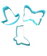 Pioneer Woman ~ Cookie Cutter Set ~ Cowboy Boot ~ Cowboy Hat ~ Butterfly - €15,95 EUR