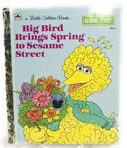 Big Bird Brings Spring to Sesame Street (A Little Golden Book) Lauren Co... - $54.67 MXN