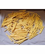 K&#39;NEX Building Toys Bulk Lot Parts 245pc Yellow 3 1/2&quot; Rod Knex 238D - $19.88 CAD