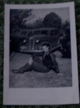 Nice Vintage Black And White Photograph, Early 1940s, Gdc - Historic Automobiles - £3.15 GBP
