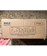 Pyle PTA4 Mini 2x120 Watt Stereo Power Amplifier w/ AUX/CD Input Amp - $1,297.40 MXN