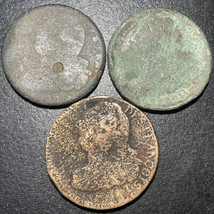 1700s France King Louis XVI 2 Sol 24 Deniers French Revolution Copper Coin - $19.80