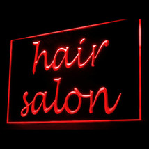 160048 B Hair Salon Length Hair Extension Wig Natural Wave Led Light Sign - £17.57 GBP