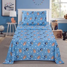 BLUEY BBC STUDIOS LUDO ORIGINAL LICENSED SHEET SET 3 PCS TWIN SIZE - $37.61