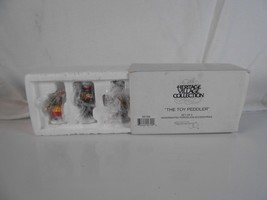 Dept 56 Alpine Village The Toy Peddler #56162 Old Store Stock Set of 3  ... - $14.00