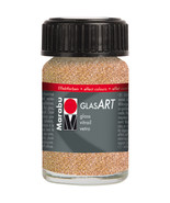 Marabu Glasart 15Ml-Glitter Red Gold - $9.70