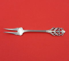 Viking Rose by Th. Marthinsen Norwegian Sterling Silver Lemon Fork 4 1/8&quot; - £45.66 GBP