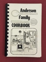 Vintage Stevens County, Kansas Anderson Family Cookbook Moscow Hugoton Comb - £15.00 GBP