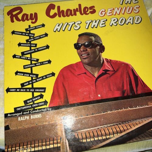 Ray Charles The Genius Hits The Road Vintage Vinyl - $4.90