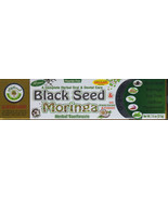 BLACK SEED MORINGA ORGANIC HERBAL TOOTHPASTE 7.5 OZ (10 IN 1) 1 TUBE - $14.72 CAD