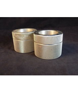 2 LABORATORY CHROMATOGRAPHY COMPRESSION NUTS 2 3/8&quot; O.D 1 1/2&quot; I.D w/ Fe... - $29.69