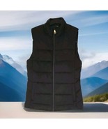 Ralph Lauren Womens Outerwear Vest XS Black Label Black Classic Slim Cut... - £14.05 GBP