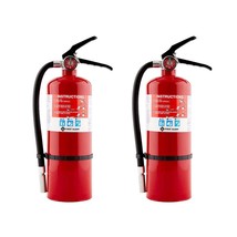 FIRE EXTINGUISHER EXT ABC HOME BOAT COMMERCIAL 5LB FIRST ALERT BRACKETS ... - £75.24 GBP