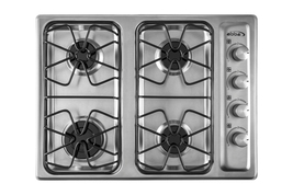 ABBA CG401-3EA - 24" 4-Burner Stainless Steel Gas Cooktop W/ Automatic Ignition image 7