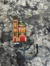 Department 56 Red Brick Fire Station ornament Christmas in the City - £17.38 GBP