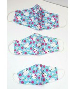 KIDS 3 PACK FASHION FACE COVER MASK Hello Kitty cat kittie Reusable WASH... - $143.76 MXN