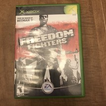 Freedom Fighters (Microsoft Xbox, 2003) Complete with Manual CIB - $11.20