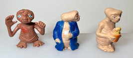 3 Vintage 1982  E.T. ET Toy Mini Figures PVC Figurines - £12.25 GBP