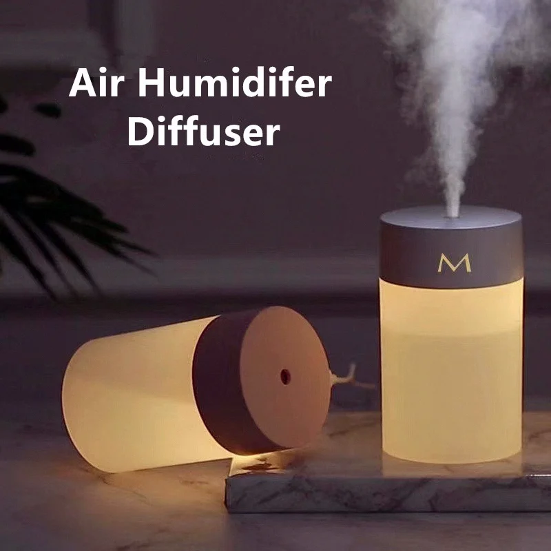 Air Humidifier Ultrasonic Mini Aromatherapy Diffuser Portable Sprayer USB - £12.58 GBP