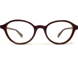Paul Smith Eyeglasses Frames PS-420 SNHRN Beige Horn Burgundy Red 46-20-135 - £47.65 GBP