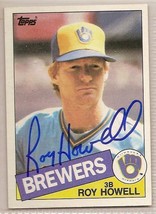 Roy Howell signed autographed Baseball card 1985 Topps - £7.25 GBP