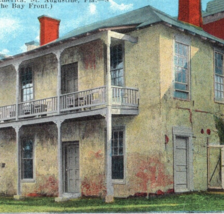 The Oldest House In America St. Augustine Florida Postcard Vintage Posted - £7.69 GBP