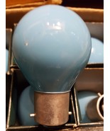 10 X 40 WATT BLUE GOLFBALL BULB BC / B22 CAP - $17.00