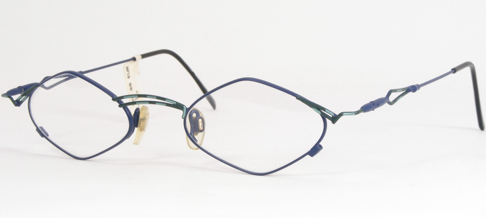 Vintage Augentraum 858 2 Blue /Green UNIQUE RARE EYEGLASSES GLASSES 47-2... - $79.20