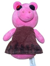 Roblox PIGGY Stuffed Animal Plush 8&quot; Figure Toy Series 1 Collectible Pink - £8.03 GBP